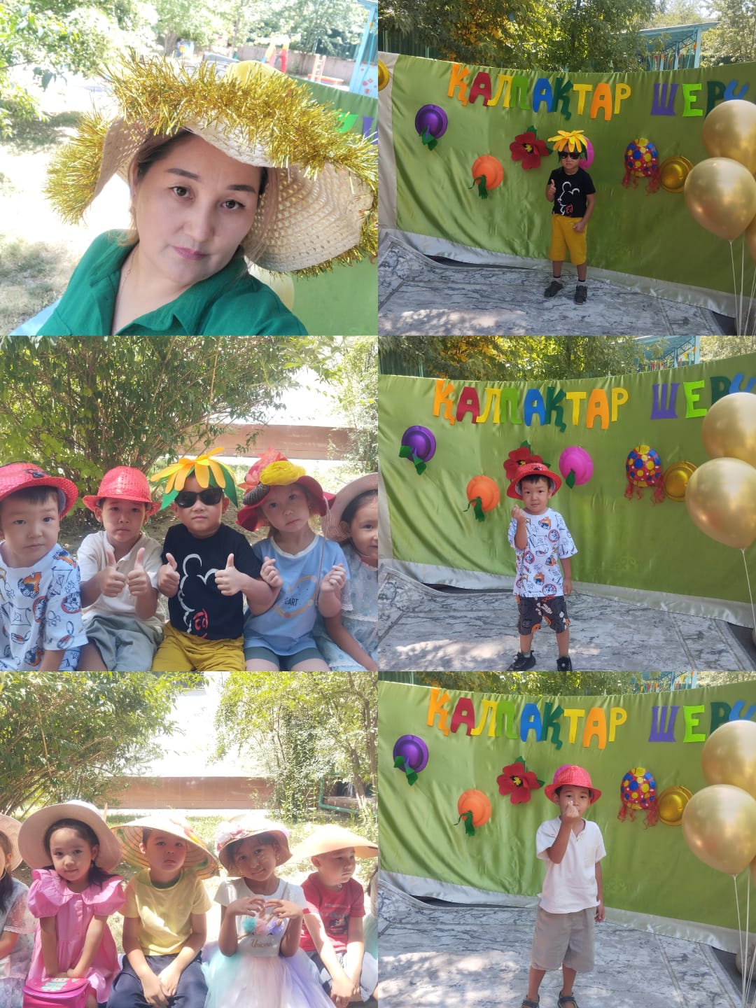 "Қалпақтар шеруі" Мектепалды "Алтынай" тобы.