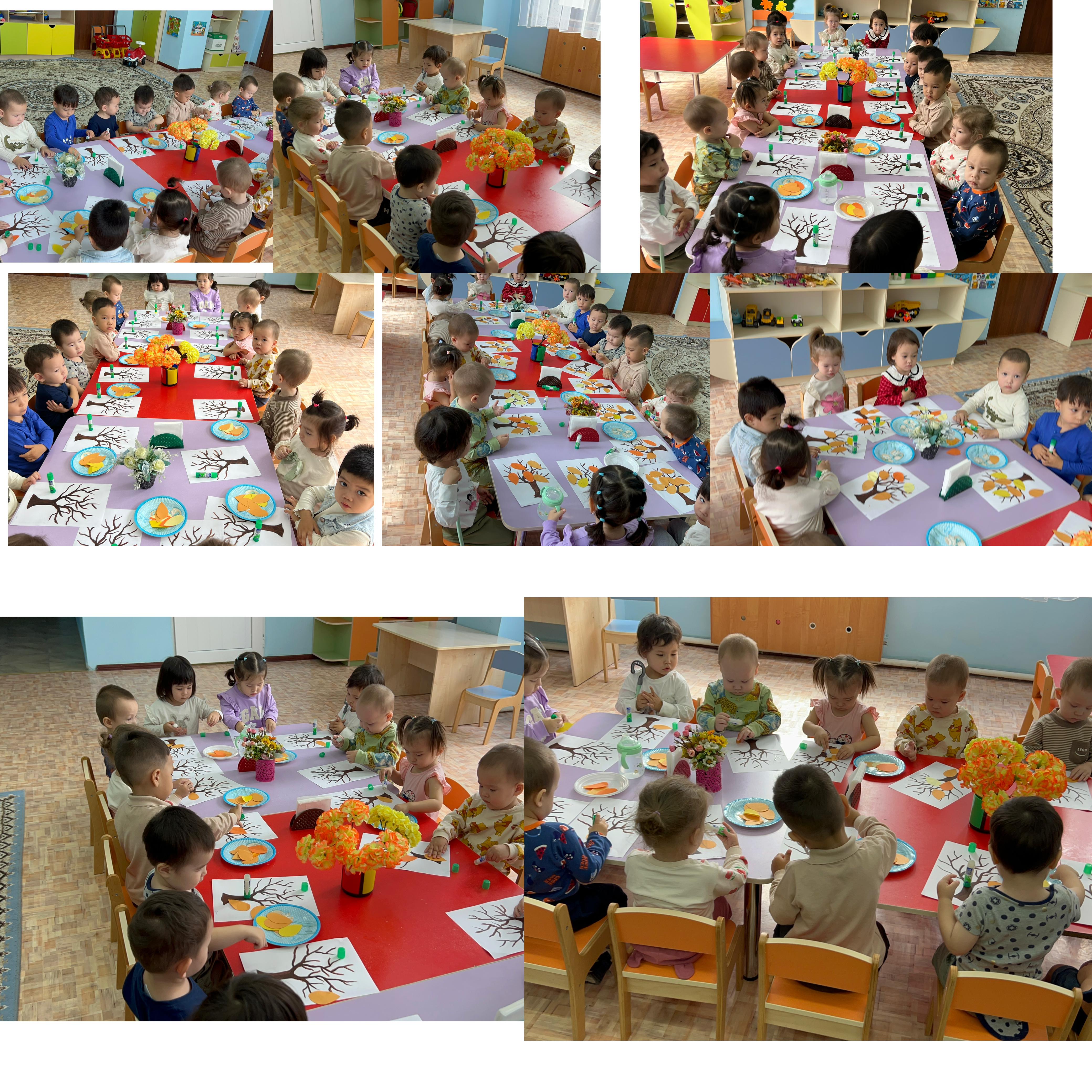 "Күзгі жапырақтар" кіші "Балапан"тобы.